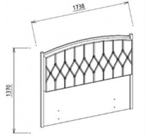 Кровать Палвин PALV-26 Кровать Палвин PALV-26