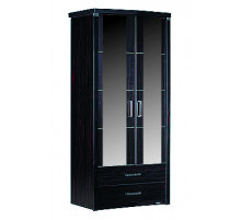 Двухстворчатый шкаф для одежды Мира MIRA-22 венге