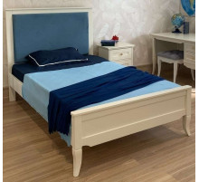 Односпальная кровать Римини MUR-118-01/1 с мягкой вставкой